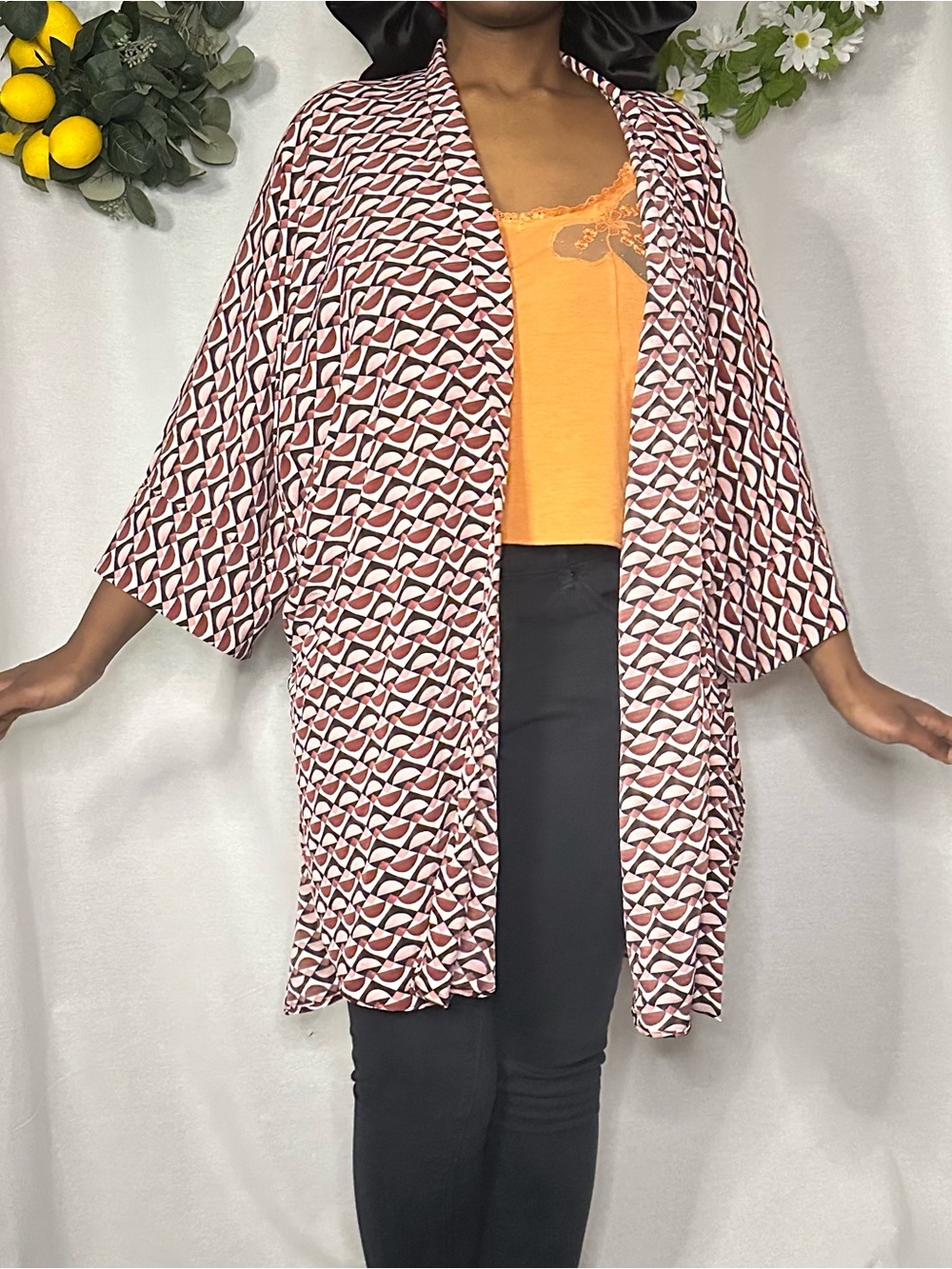 House of Roxy B tall women’s African print jacket